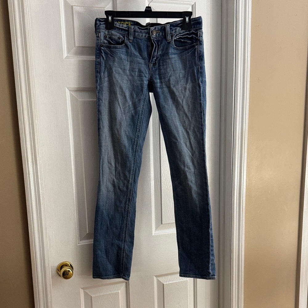 J. Crew Women's Straight Leg Blue Jeans